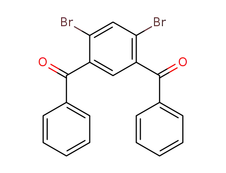 Molecular Structure of 873993-02-3 (1,5-dibenzoyl-2,4-dibromo-benzene)