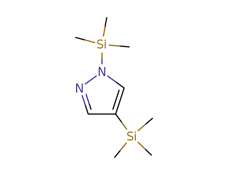 Molecular Structure of 52805-95-5 (1,4-Bis(trimethylsilyl)-1H-pyrazole)