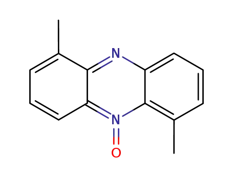 Molecular Structure of 107921-97-1 (1,6-dimethyl-phenazine 5-oxide)