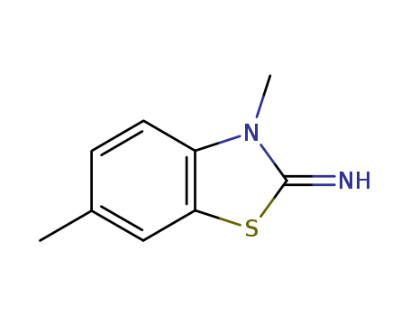 3,6-DIMETHYL-3H-BENZOTHIAZOL-2-YLIDENEAMINE