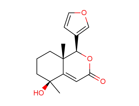 (1RS,5RS,8aRS)-1-(3-furyl)-5,8a-dimethyl-5-hydroxy-1,5,6,7,8,8a-hexahydro-3H-2-benzopyran-3-one