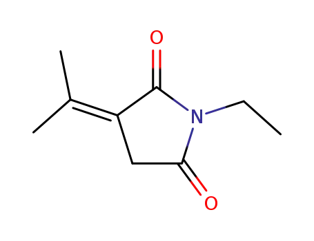 2,5-Pyrrolidinedione, 1-ethyl-3-(1-methylethylidene)-