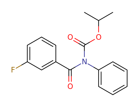 Carbanilic acid,N-(m-fluorobenzoyl)-, isopropyl ester (7CI,8CI)