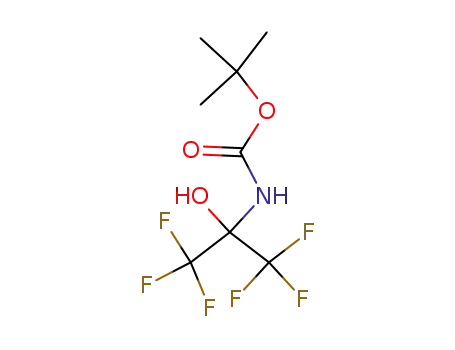 2-tert-butoxycarbonylamino-2-hydroxy-1,1,1,3,3,3-hexafluoropropane