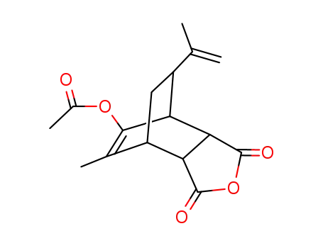 6-アセチルオキシ-3a,4,7,7a-テトラヒドロ-5-メチル-8-(1-メチルエテニル)-4,7-エタノイソベンゾフラン-1,3-ジオン