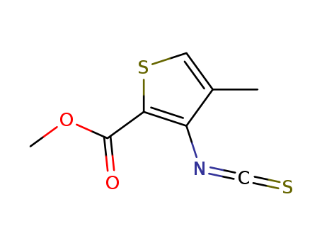 2-Thiophenecarboxylicacid, 3-isothiocyanato-4-methyl-, methyl ester