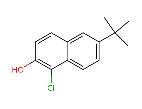 6-(1,1-Dimethylethyl)-1-chloro-2-naphthol