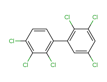Molecular Structure of 52663-66-8 (2,2',3,3',4,5'-HEXACHLOROBIPHENYL)