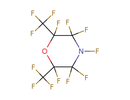 Molecular Structure of 131968-14-4 (2,3,3,4,5,5,6-Heptafluoro-2,6-bis-trifluoromethyl-morpholine)