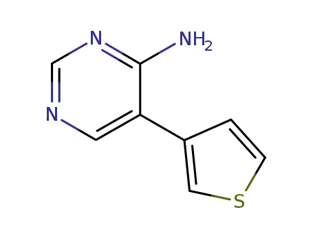 5-thiophen-3-yl-pyriMidin-4-ylaMine