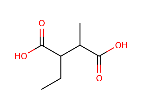 Molecular Structure of 1186-78-3 (Butanedioicacid, 2-ethyl-3-methyl-)