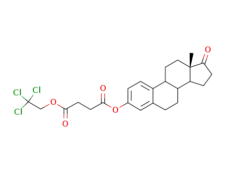 3-hydroxy-1,3,5(10)-estratrien-17-one 3-<4-(2,2,2-trichloroethoxy)-4-oxobutanoate>