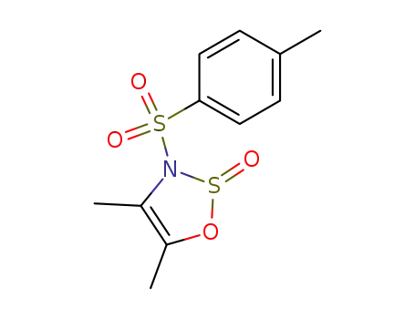 4,5-Dimethyl-3-[(4-methylphenyl)sulfonyl]-3H-1,2,3-oxathiazole 2-oxide