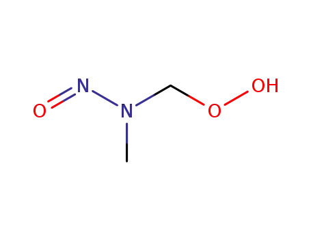 Molecular Structure of 74940-26-4 ([methyl(nitroso)amino]methyl hydroperoxide)