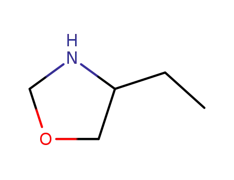 Molecular Structure of 53019-53-7 (4-ethyloxazolidine)