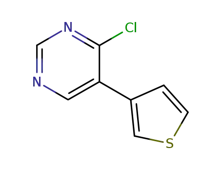 4-chloro-5-thiophen-3-yl-pyriMidine