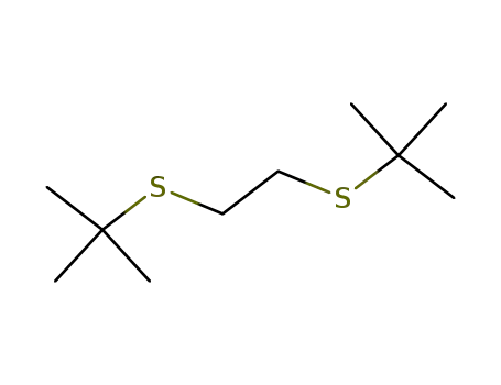 Molecular Structure of 5862-62-4 (2,2,7,7-Tetramethyl-3,6-dithiaoctane)