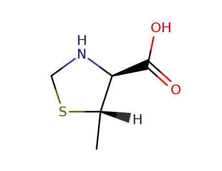 4-티아졸리딘카르복실산,5-메틸-,(4R-트랜스)-(9CI)