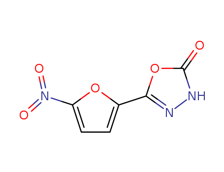 1,3,4-Oxadiazol-2(3H)-one,5-(5-nitro-2-furanyl)- cas  2122-86-3