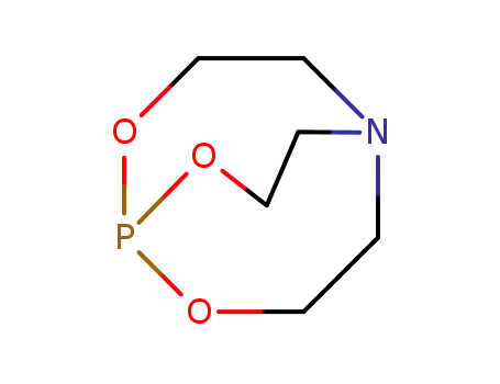 Molecular Structure of 36712-66-0 (2,8,9-Trioxa-5-aza-1-phosphabicyclo[3.3.3]undecane)
