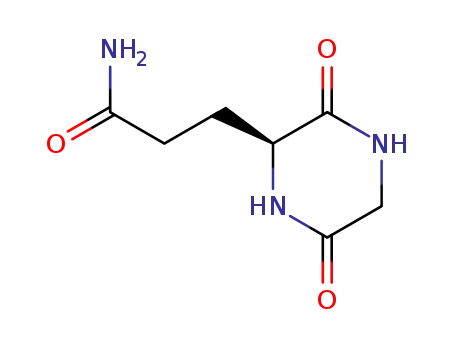 Molecular Structure of 52662-00-7 (CYCLO(-GLY-GLN))