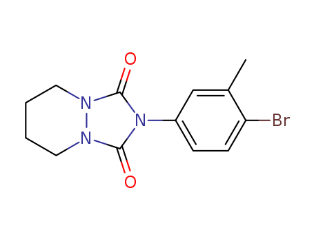 1H-[1,2,4]Triazolo[1,2-a]pyridazine-1,3(2H)-dione,2-(4-bromo-3-methylphenyl)tetrahydro-