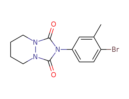 2-(4-bromo-3-methylphenyl)tetrahydro-1H-[1,2,4]triazolo[1,2-a]pyridazine-1,3(2H)-dione