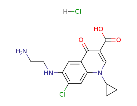 Molecular Structure of 528851-30-1 (Ciprofloxacin Related CoMpound)