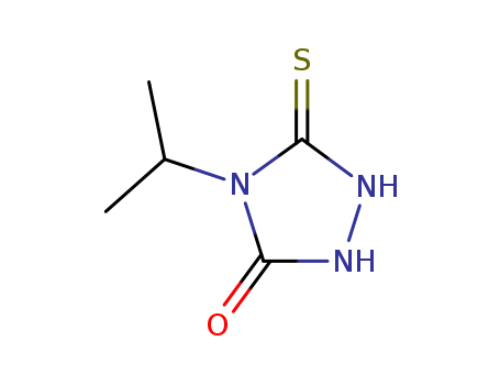 4-propan-2-yl-5-sulfanylidene-1,2,4-triazolidin-3-one
