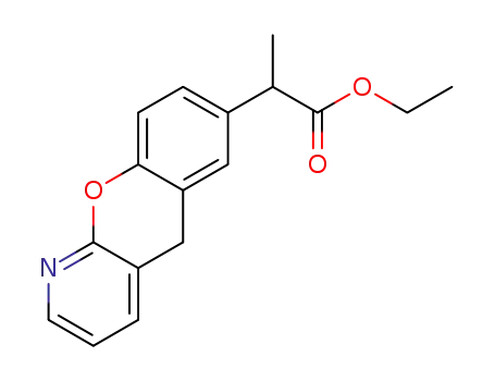 ALFA-METHYL-5H- [1] 벤조 피 라노 [2,3-B] 피리딘 -7- 아세 틱산 에틸 에스테르