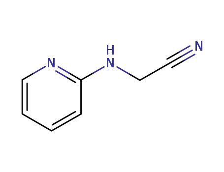 Molecular Structure of 114622-99-0 (Acetonitrile, (2-pyridinylamino)- (9CI))