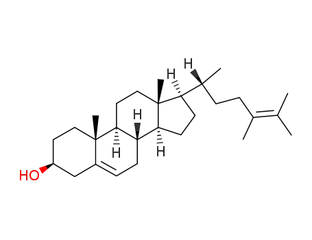 Molecular Structure of 20780-41-0 (24-methyldesmosterol)
