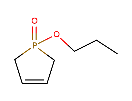 Molecular Structure of 5260-91-3 (1-Propoxy-4,5-dihydro-1H-phosphole 1-oxide)