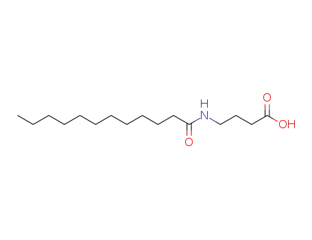 Molecular Structure of 52558-70-0 (N-dodecanoyl-4-aminobutyric acid)