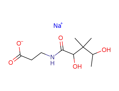 <i>N</i>-(2,4-dihydroxy-3,3-dimethyl-valeryl)-β-alanine ; sodium salt