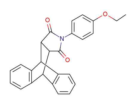 Molecular Structure of 59252-53-8 (17-(4-ethoxyphenyl)-17-azapentacyclo[6.6.5.0~2,7~.0~9,14~.0~15,19~]nonadeca-2,4,6,9,11,13-hexaene-16,18-dione (non-preferred name))