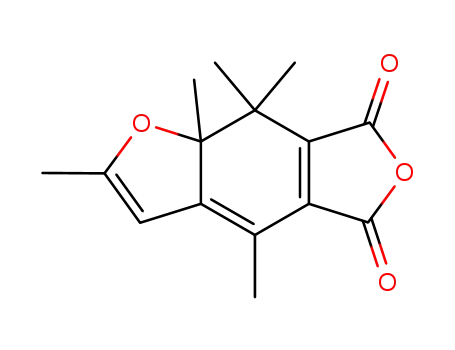 7,7a-dihydro-2,4,7,7,7a-pentamethylbenzo(b)furan-5,6-dicarboxylic anhydride
