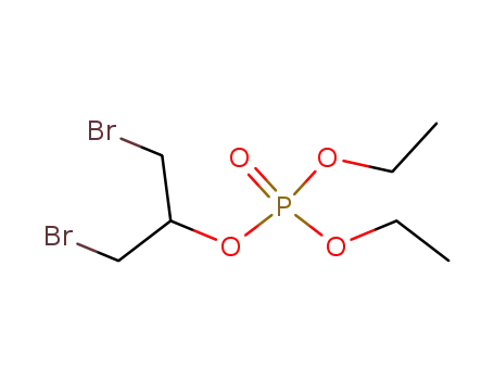 phosphoric acid 2-bromo-1-bromomethyl-ethyl ester diethyl ester