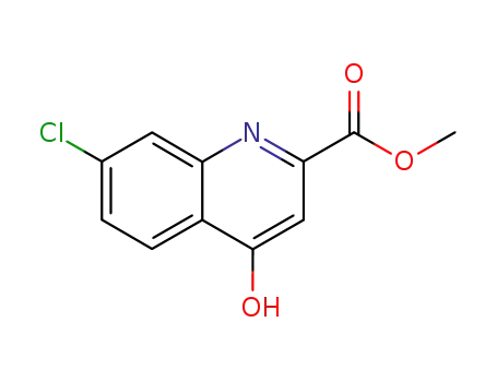 METHYL 7-CHLORO-4-HYDROXYQUINOLINE-2-CARBOXYLATE