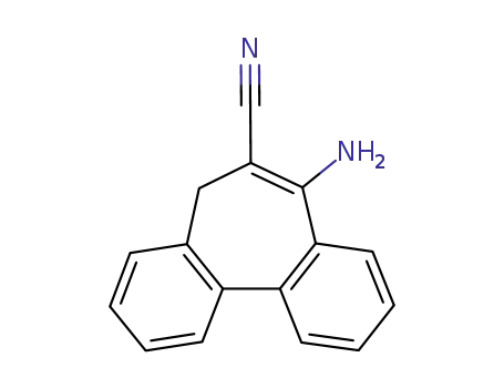 7-amino-5<i>H</i>-dibenzo[<i>a,c</i>]cycloheptene-6-carbonitrile