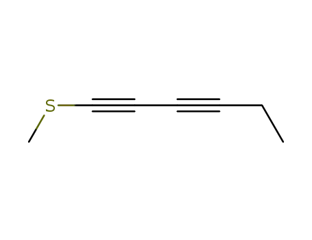 1,3-Hexadiyne, 1-(methylthio)-