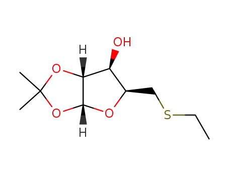 5-(Ethylsulfanylmethyl)-2,2-dimethyl-3a,5,6,6a-tetrahydrofuro[2,3-d][1,3]dioxol-6-ol