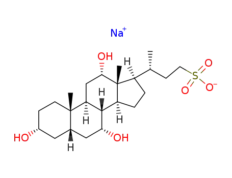 sodium 3α,7α,12α-trihydroxy-24-nor-5β-cholane-23-sulfonate