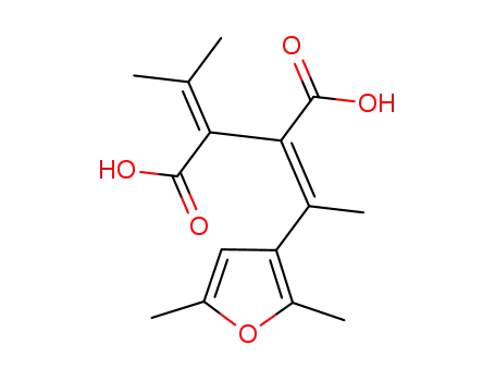 (E)-2-(1-(2,5-dimethylfur-3-yl)ethylidene)-3-isopropylidenesuccinic acid