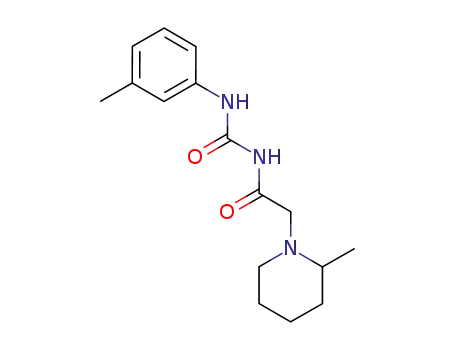 2-Methyl-N-(((3-methylphenyl)amino)carbonyl)-1-piperidineacetamide
