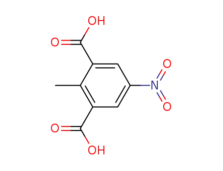 Molecular Structure of 59229-71-9 (2-methyl-5-nitrobenzene-1,3-dicarboxylic acid)