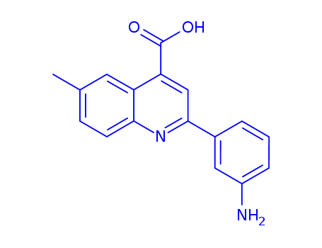 2-(3-aminophenyl)-6-methylquinoline-4-carboxylic acid