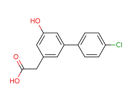 3-Biphenylacetic acid, 4'-chloro-5-hydroxy-