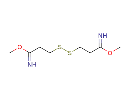 Molecular Structure of 59012-54-3 (dimethyl dithiobispropionimidate)