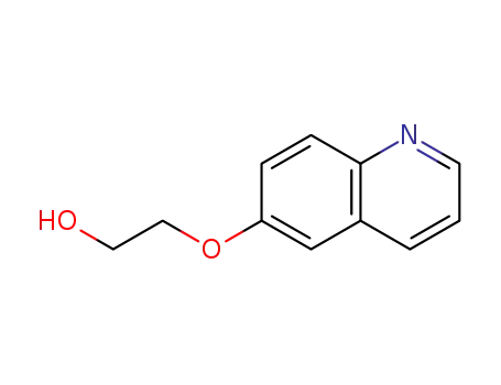 Molecular Structure of 82488-70-8 (2-(quinolin-6-yloxy)ethanol)